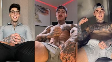 TikTok男神 JakAndrich 绿转黄狂吸千万 紧身蜘蛛侠装撸管圈粉 Gay圈第一肉弹撩到爆！